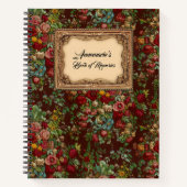 Vintages Personalisiertes SpiralNotebook Notizblock (Vorderseite)