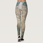 Vintages Pfau - Leggings (Rückseite)