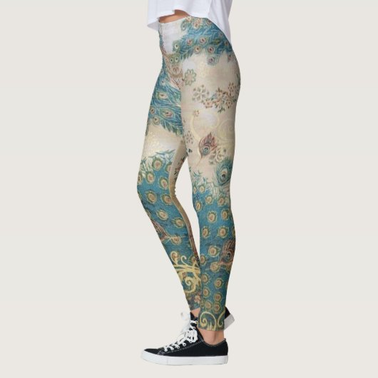 Vintages Pfau - Leggings (Links)