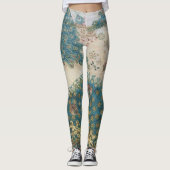 Vintages Pfau - Leggings (Vorderseite)