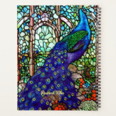 Vintages Pfauenglas Planer (Rückseite)