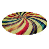 Vintages Pfefferminzzzelt Schneidebrett (Ecke)