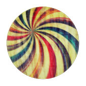 Vintages Pfefferminzzzelt Schneidebrett (Vorderseite)