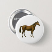Vintages Pferd Button (Vorne & Hinten)