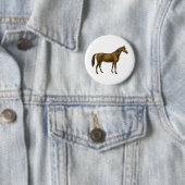Vintages Pferd Button (Beispiel)