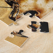 Vintages Pferd der schönen Künste F049 Puzzle (Seite)