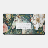 Vintages Pferd Schreibtischunterlage (Tastatur & Maus)