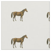 Vintages Pferd Stoff (Nahaufnahme)