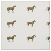 Vintages Pferd Stoff (Muster)