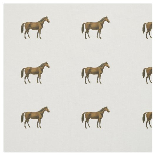 Vintages Pferd Stoff (Muster)