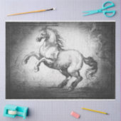 Vintages Pferdegewebe oder Entbeinungspapier Seidenpapier (Basteln)