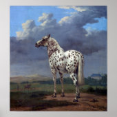 Vintages Pferdeposter Poster (Vorne)