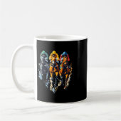 Vintages Pferderennen Derby Kaffeetasse (Links)