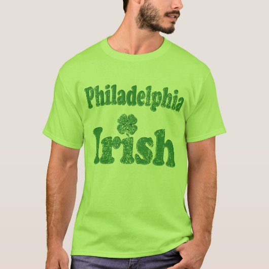Vintages Philadelphia-Iren-Shirt T-Shirt (Vorderseite)