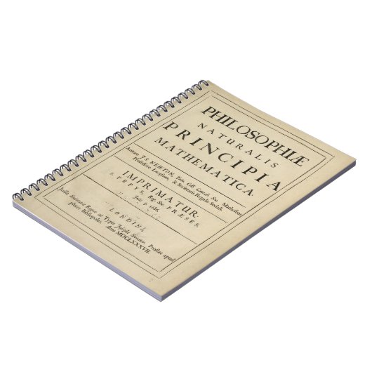 Vintages Philosophiebuch Antike Natur Notizblock (Linke Seite)