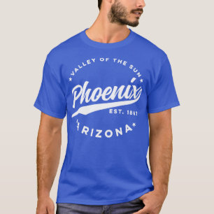 Vintages Phoenix Arizona Tal der Sun City Whi T-Shirt