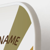 Vintages Pickleball-Paddel 1974 Individuelle Name Pickleball Schläger (Linke Seite)