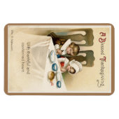 Vintages Pilgrim Children Flexible Magnet (Horizontal)