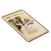 Vintages Pilgrim Children Flexible Magnet (Rechte Seite)