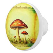 Vintages Pilz Keramikknauf (Rechts)