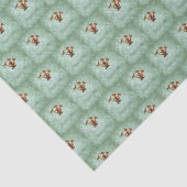 Vintages Pilz Seidenpapier (Ausschnitt)