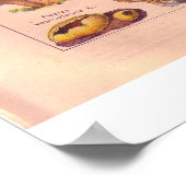 Vintages Pilzposter 1920 Poster (Ecke)