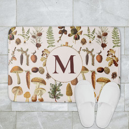 Vintages Pinienwaldmuster Badematte