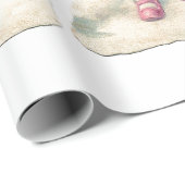 VINTAGES PINK ANGELS WRAPPPAPIER GESCHENKPAPIER (Rolleneckpunkt)