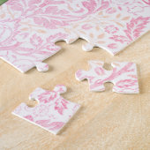 Vintages Pink Tulip Puzzle (Seite)