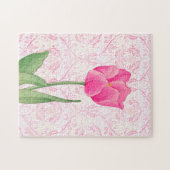 Vintages Pink Tulip Puzzle (Horizontal)