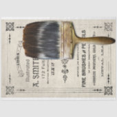 Vintages Pinsel-Dekoupage-Tissue-Papier Seidenpapier (Vorderseite)