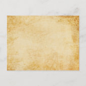 Vintages Piratenschädel und KnochenHalloween Einladungspostkarte (Rückseite)