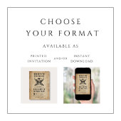 Vintages Piratenskull Halloween Party Einladung