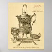 Vintages Pitcher-Set Poster (Vorne)