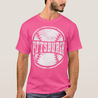 Vintages Pittsburgh Baseball Baseball-Teamgeschenk T-Shirt