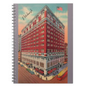 Vintages Pittsburgh Spiral Notebook Notizblock (Vorderseite)