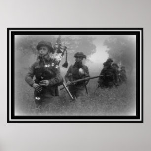 Vintages Plakat des Scotts