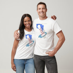 Vintages Plakat des T-Shirt