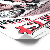 Vintages Plakat für Saatgutwerbung (Ecke)