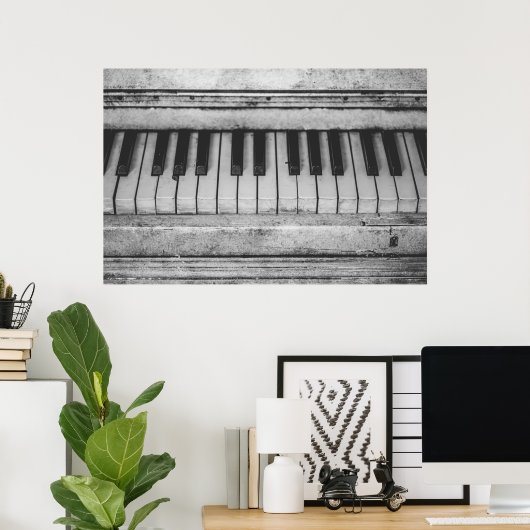 Vintages Plakatdesign Poster (Heimbüro)