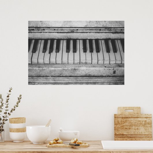 Vintages Plakatdesign Poster (Küche)