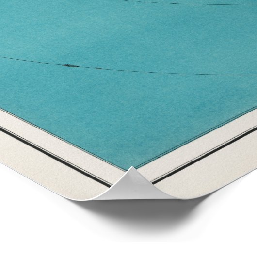 Vintages Planetenkartenposter Poster (Ecke)