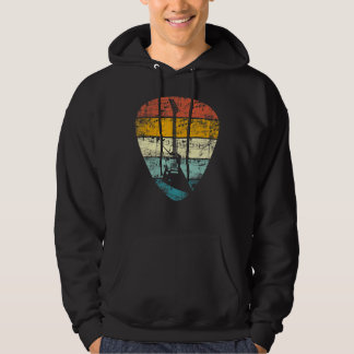 Vintages Plektrum Retro Gitarrist Bassist Hoodie