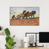 Vintages Plotteam Poster (Heimbüro)