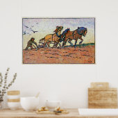 Vintages Plotteam Poster (Küche)