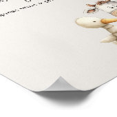 Vintages Plush Animals Baby Showingspiel Poster (Ecke)