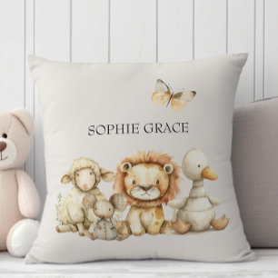 Vintages Plush Kinderzimmer Animals Baby Kissen