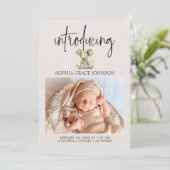 Vintages Plush Kinderzimmer Tiere Ankündigung (Stehend Vorderseite)