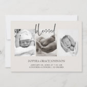 Vintages Plush Kinderzimmer Tiere Ankündigung (Vorderseite)