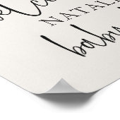 Vintages Plush Kinderzimmer Tiere Kinderdusche Poster (Ecke)